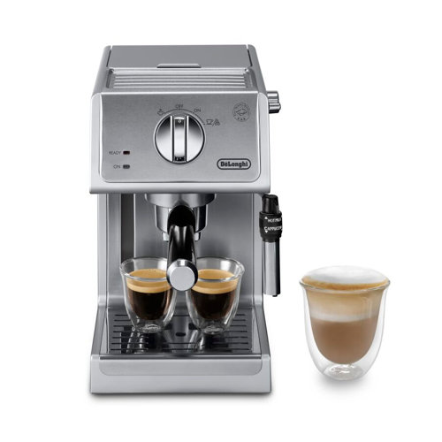 DeLonghi SemiAutomatic Espresso Machine & Reviews Wayfair